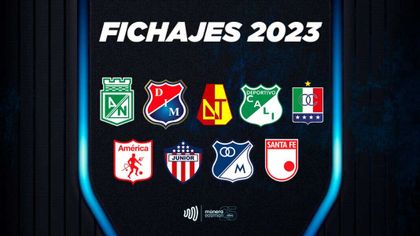 mercado fichajes-fútbol-colombiano-2023