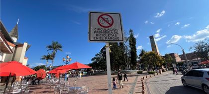 Imagen de  En El Carmen de Viboral multarán a quienes usen bicicletas en zonas peatonales