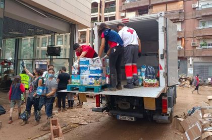 Una dana de donaciones