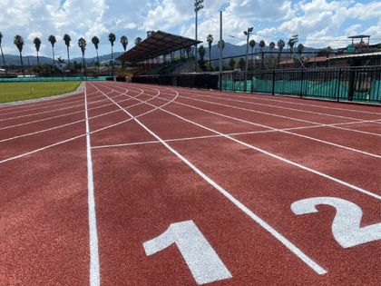 Imagen de  Durante tres días habrá entrenamientos pedagógicos en la nueva pista atlética de La Ceja