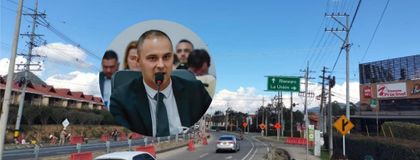 Imagen de  Concejal Carlos Mejía gestiona mejoramiento de vía San Nicolás: el tráfico aumentará por obras de doble calzada