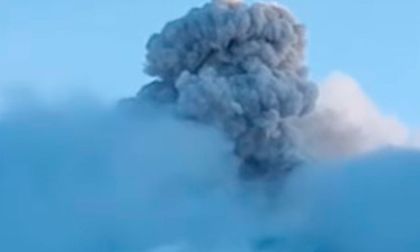 Se mantiene alerta amarilla por persistencia de emisiones de ceniza en el volcán Puracé