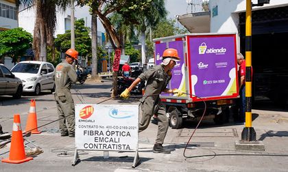 Cali con el 93% de avance en conexión de fibra óptica