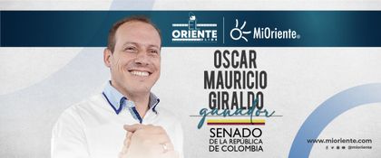 Imagen de  Oscar Mauricio Giraldo, el granadino que llegó al Senado y que es misionero de Lazos de Amor Mariano