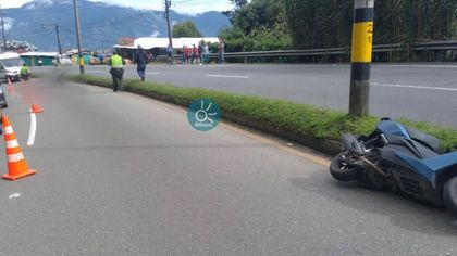 Imagen de Se conoció la identidad de la motociclista que falleció en la Autopista Medellín-Bogotá