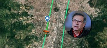 Imagen de Patrullajes aéreos nocturnos en Medellín se realizan por la visita del presidente Petro