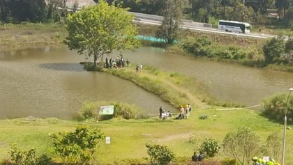 Imagen de  Rescataron el cuerpo del joven ahogado en lago del sector Lotus en Rionegro