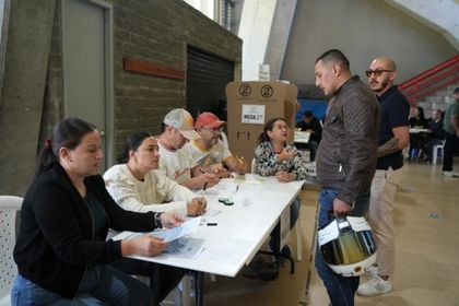 Imagen de  Todo listo en Rionegro para la segunda vuelta presidencial