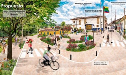 Imagen de  Las cuatro obras que transformarían el casco urbano de Abejorral