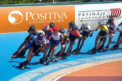 Imagen de  Guarne recibe a nueve países en la Válida Nacional de patinaje de velocidad