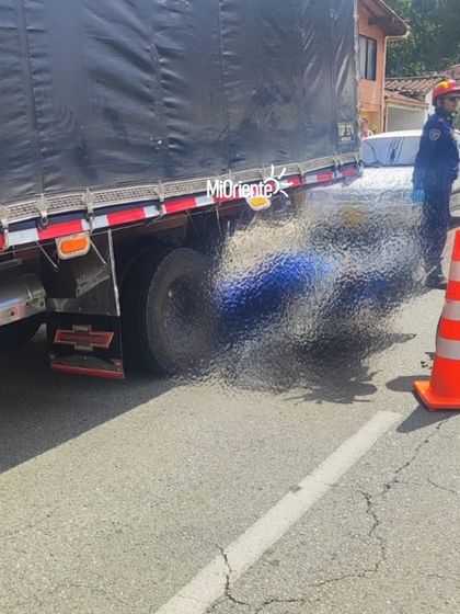 Imagen de  Se conocen detalles del trágico accidente en el que murió una motociclista en La Ceja