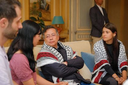 Imagen de  Presidente Petro llevó de regreso a Bogotá en avión presidencial a las dos colombianas detenidas por Israel