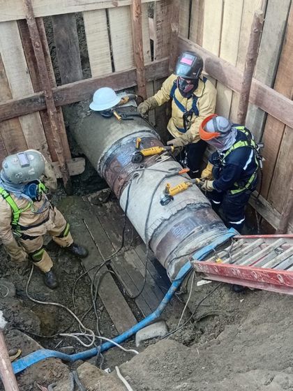 Imagen de Daño en tubería tiene a 13 000 familias sin agua en Medellín. EPM dispuso carrotanques