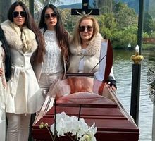 Ola de críticas a Jessica Cediel por publicar fotos del funeral de su padre