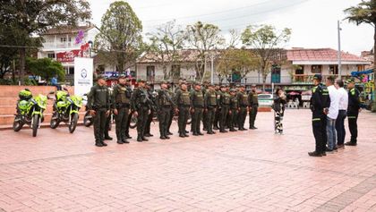 Imagen de  Marinilla refuerza seguridad con 27 policías, unidades especializadas, dos CAI y nuevos sistemas de vigilancia