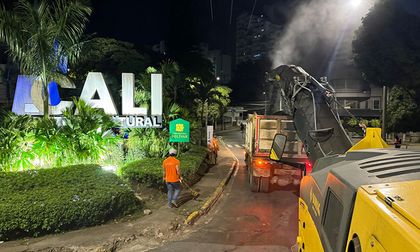 La Portada al Mar entra en intervención: recuperación vial nocturna en marcha en Cali