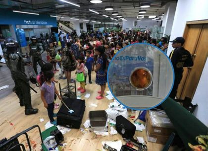 Imagen de  En protesta de indígenas en Medellín se habrían robado premio con oro de 24 quilates