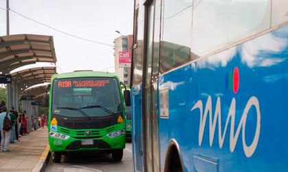 Refuerzan el servicio del MIO en el sector de La Vorágine