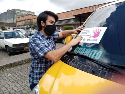 Imagen de Transportadores de La Ceja le dicen “no” a la violencia contra la mujer