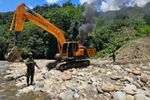 Imagen de Ejército desactiva operaciones de minería ilegal en el río Samaná en Nariño, Antioquia