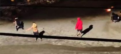 Imagen de  Durante evacuación humanitaria en Altavista, encapuchados atacaron a la policía