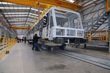Imagen de  Así avanza el ensamblaje de los 13 nuevos trenes del Metro de Medellín
