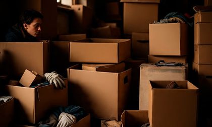 La gente que guarda cajas “por si acaso”