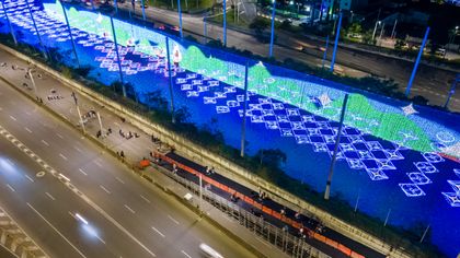 Imagen de  Quedan los últimos días para disfrutar los Alumbrados Navideños de Medellín