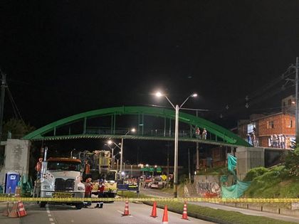 El barrio Camilo Torres de Guarne ya tiene puente peatonal