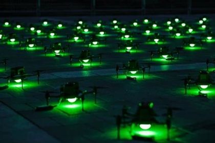 Imagen de  Las Principales Empresas de Shows de Drones