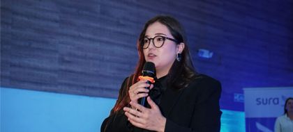 Imagen de  Ana María Patiño Osorio dirigió por primera vez a Filarmed en su municipio natal, La Unión