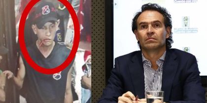 Federico Gutiérrez remitirá a la Fiscalía a la persona que arrojó navaja a jugadores de Millonarios