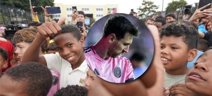 Imagen de  Cerca de 3 000 niñas y niños ingresarán sin costo al partido de Messi en Medellín