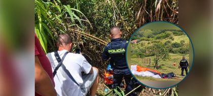 Imagen de Identifican a ciudadano israelí-alemán que murió en accidente de parapente en San Félix; piloto está en estado crítico