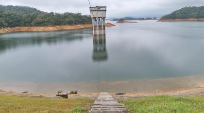 Imagen de  Embalse Peñol-Guatapé, el más grande de EPM, continúa en un 35 % de su capacidad