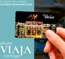 Rinden homenaje al Teatro Municipal en tarjetas del MÍO con una edición especial de 30.000 unidades