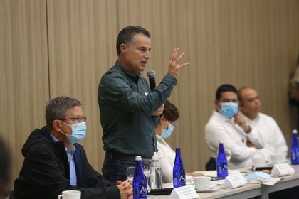 Imagen de  Aníbal Gaviria anuncia cambios en el gabinete departamental