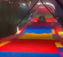 Impactante video: Mujer murió al lanzarse en tobogán extremo en Chinácota