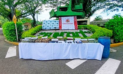 Ejército Nacional halló depósito ilegal con material de guerra e intendencia del grupo armado organizado residual Frente 57 “Yair Bermúdez” en el Valle del Cauca
