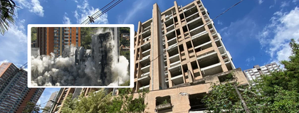 Imagen de Empresa que implosionó el edificio Space fue seleccionada para derrumbar el Continental Towers