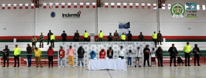 Imagen de En Marinilla capturaron a 17 integrantes del grupo delincuencial “Los Chamos”