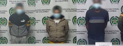 Imagen de Hurto, tráfico de estupefacientes y acceso carnal violento: tres personas fueron capturadas en La Ceja