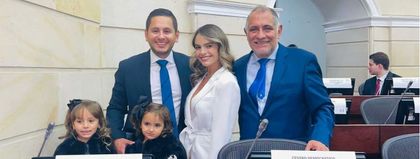 Imagen de  “No los voy a defraudar”: Esteban Quintero se posesionó como senador de la República