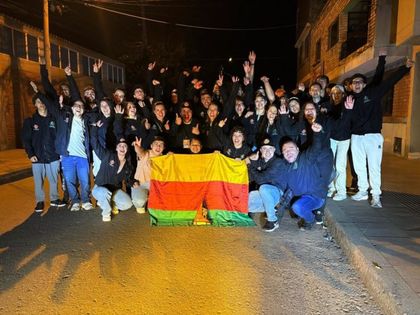 Imagen de  Banda Sinfónica de La Ceja, ganadora del 51.° Concurso Nacional de Bandas en Paipa, Boyacá