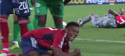 Imagen de Videos: Estos fueron los gestos del DIM y Nacional que provocaron a las hinchadas