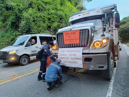 Imagen de Tras protesta de la comunidad de San Luis, la compañía Alión reafirmó su compromiso con los ciudadanos