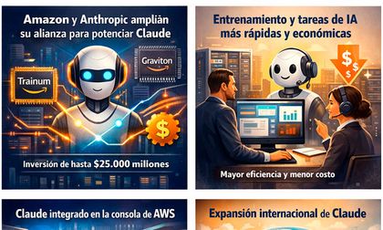 Amazon y Anthropic amplían su alianza para potenciar Claude