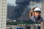 Imagen de «Ya logramos mitigarlo y vamos en un 70 % de apagado»: Diego Torres, alcalde de Itagüí, sobre incendio en zona industrial