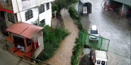 Imagen de  Cuatro viviendas resultaron afectadas tras creciente de una quebrada en San Vicente