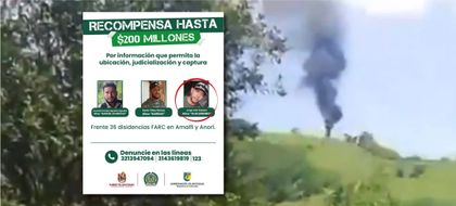 Imagen de  Criminales que asesinaron a 13 policías en Amalfi fueron abatidos en el Norte de Antioquia